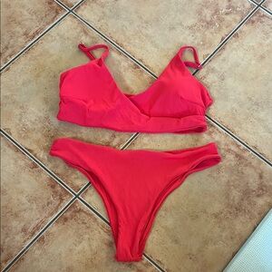 Red Bikini Set